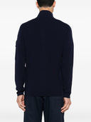 Serie di metropoli della CP Company Extra fine Merino lana zipped Cardigan
