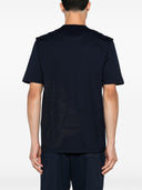 CP Company Metropolis -Serie Mercerized Jersey Sketchiertes Grafik T -Shirt