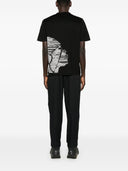 Cp Company Metropolis Series Mercerized Jersey Sketched Graphics T Shirt
