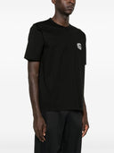 Cp Company Metropolis Series Mercerized Jersey Sketched Graphics T Shirt