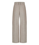 Mm Max Mara Fauna Beige Pants