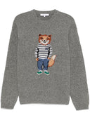 Maison Kitsuné Dressed Fox Intarsia Jumper