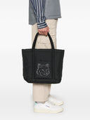 Maison Kitsuné Fox Head Puffer Medium Tote