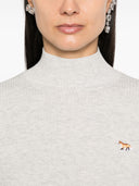 Maison Kitsuné Baby Fox Patch Fine Ribbed Turtleneck
