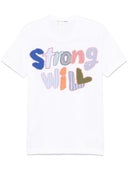 Comme des garçons camiseta para hombre tocina tejido