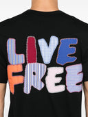 Comme des garçons camiseta para hombre tocina tejido