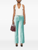 Sterk bomullsviskose strekk fløyel trompetformede bukser