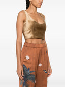 Forte Forte Cotton Viskose Stretch Samt Bralette