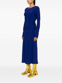 Forte Forte Stretch Cady Crepe Wrapover Dress