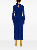 Forte Forte Stretch Cady Crepe Wrapover Dress