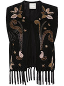 Forte Forte Forte "Frangipane Gardens" Waistcoat da ricamo