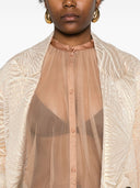 Chemise bohème en tulle fort