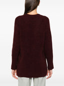 Strong Strong Stretch Brushed Wool Mohair Oversized Sweater