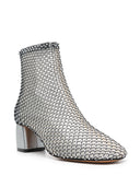 Stivali forti forti di strass in rete di strass