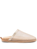 Forte Forte Strass Mesh Flat Sabot