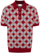 Drole De Monsieur La Maille Polo Géométrique