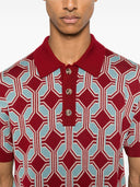 Drole De Monsieur La Maille Polo Géométrique