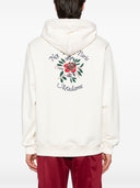 Drole De Monsieur Le Hoodie Slogan Fleurs