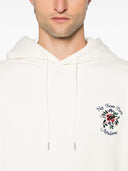 Drole De Monsieur Le Hoodie Slogan Fleurs