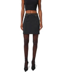 Elisabetta Franchi Schwarzer Minirock