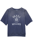 Prada Logo Print T Shirt