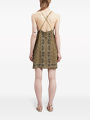 Palm Angels Paisley Print Slip Dress