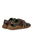 3 P Wave Velvet Green Sneaker