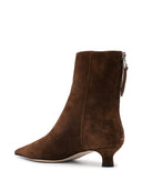 Aeyde zoe vache suède en cuir marron