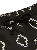Marcelo Burlon County of Milan Basic Logo Aop Beachwear Shor