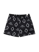 Marcelo Burlon County of Milan Basic Logo Aop Beachwear Shor