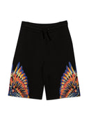 Marcelo Burlon County Of Milan Tempera Wings Sweatshort