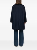 Abrigo de lana cerrado