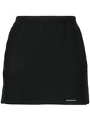 Alexander Wang Mini Skirt W/ Elasticated Wb & Branded Seam Label