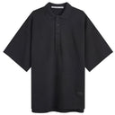Alexander Wang Oversized Unisex Polo Tee W/ Dome Logo Patch
