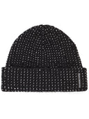Alexander Wang Rib Beanie With Allover Hotfix Crystal