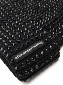 Alexander Wang Rib Beanie With Allover Hotfix Crystal