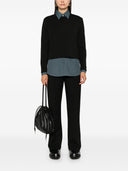 Teoría un jersey de línea.