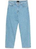 rassvet 남자 클래식 데님 바지 직조