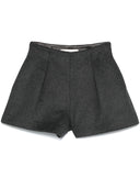 Róhe Sculptural Wool Mini Shorts