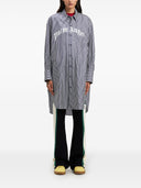 Palm Angels Striped Midi Dress
