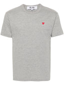 Comme Des Garçons Play U T-Shirt Small Red Emblem Knit