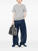 Comme Des Garçons Play U T-Shirt Small Red Emblem Knit