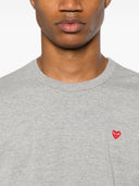 Comme Des Garçons Play U T-Shirt Small Red Emblem Knit