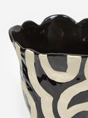 Hay Jessica Hans Shadow Vase sort og hvid