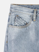 I pantaloni lunghi dell'attico blu cielo