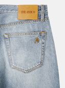 I pantaloni lunghi dell'attico blu cielo