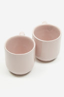 Hay Barro Cup Set di 2 rosa