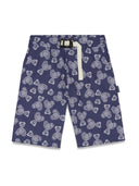 Palmengle overalt trykte chino -shorts