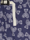 Palmengle overalt trykte chino -shorts