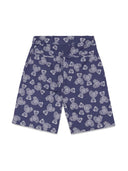 Palmengle overalt trykte chino -shorts